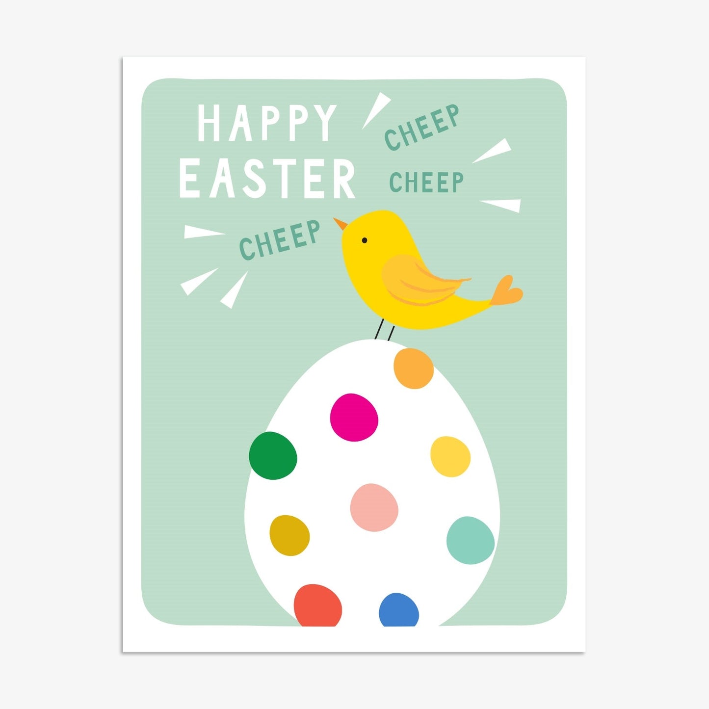 Chick Easter Card