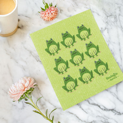 Swedish Dishcloth Ribbit