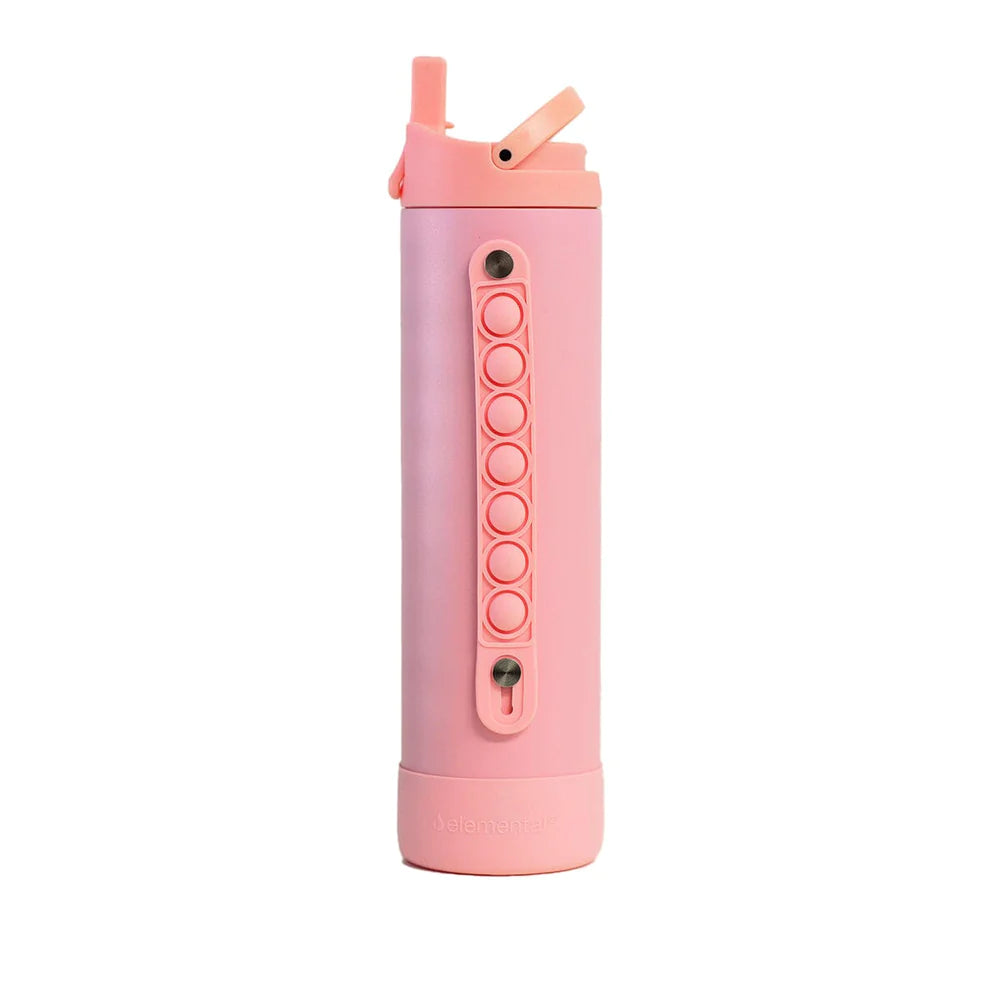 Rose Iconic Pop Fidget Water Bottle