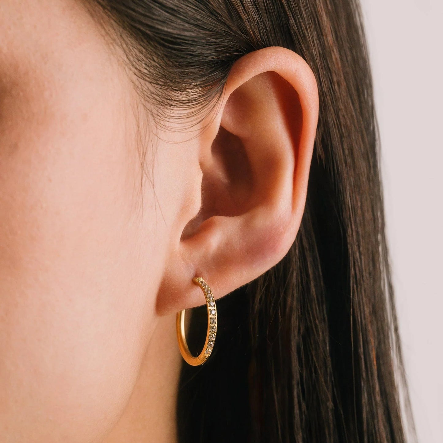 Evie 20mm Hoops Gold