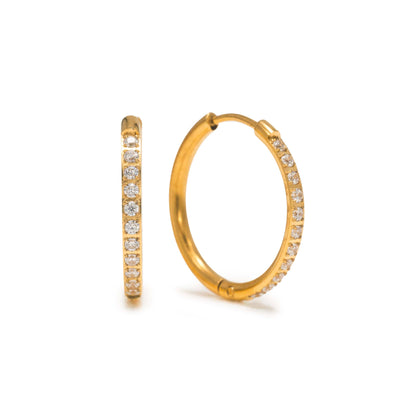 Evie 20mm Hoops Gold