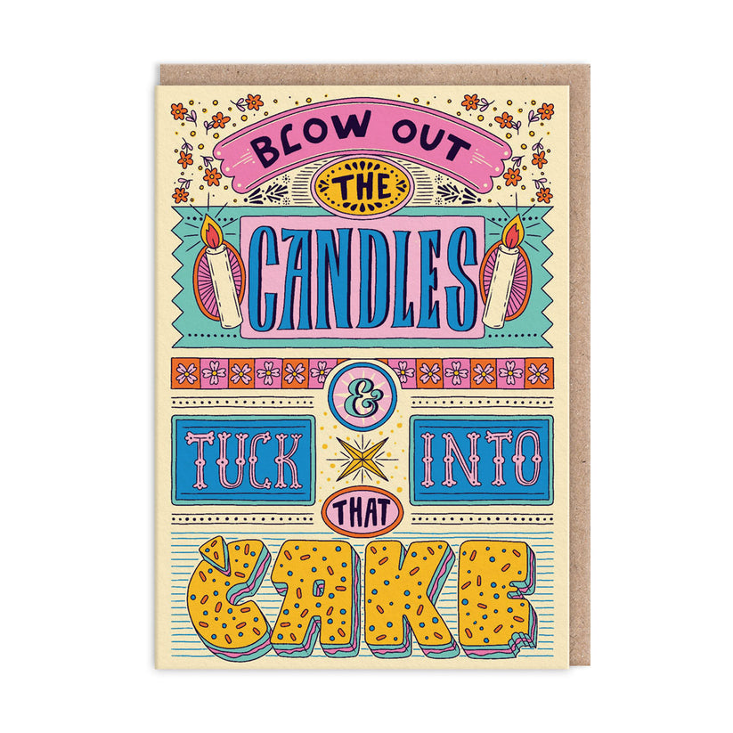 Blow Out The Candles Greeting Card