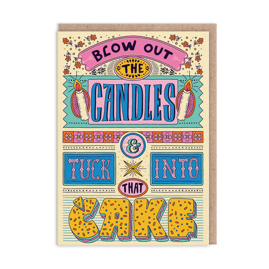 Blow Out The Candles Greeting Card