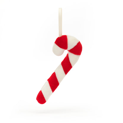 Festive Folly Candy Cane Plush Toy Ornament