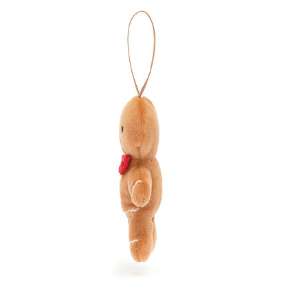 Festive Folly Gingerbread Fred Plush Toy Ornament