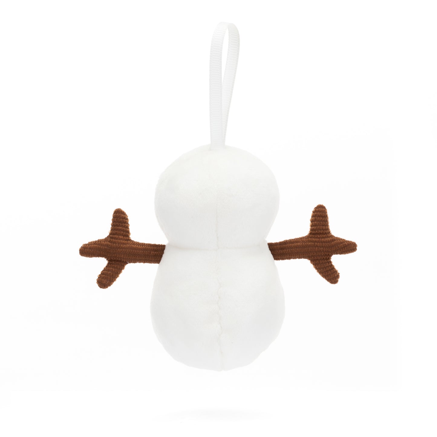 Festive Folly Snowman Plush Toy Ornament