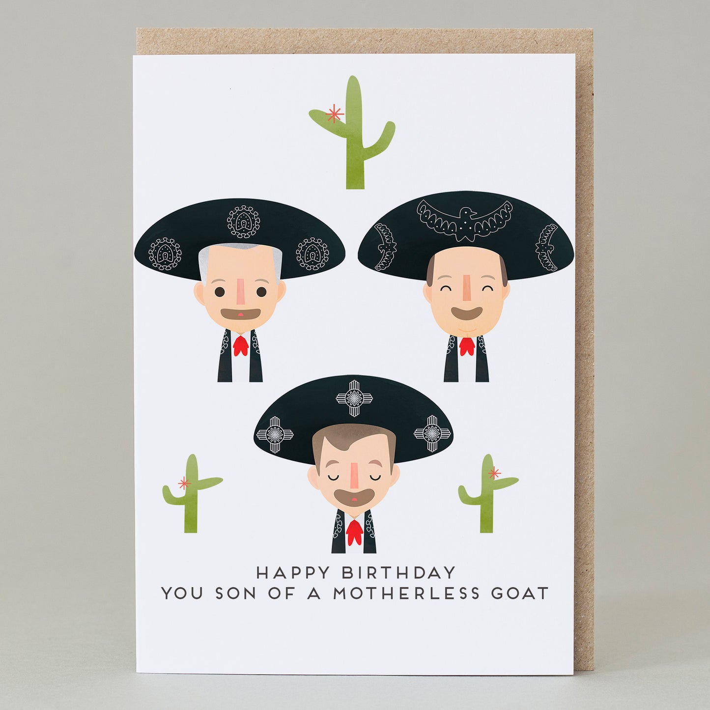 Three Amigos Card