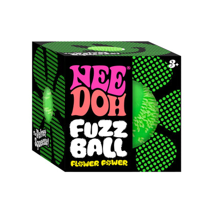 Needoh Fuzz Ball Flower Power
