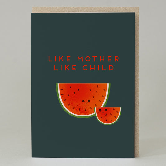 Watermelon Child Card