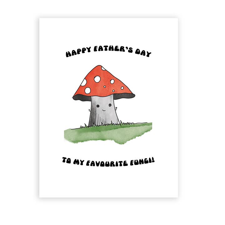 Favourite Fungi Father's Day Card