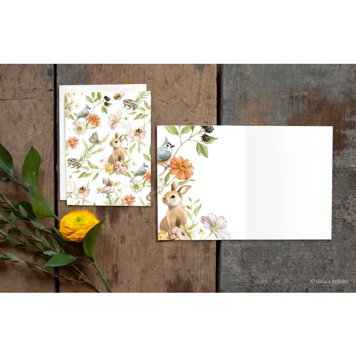Flora & Fauna Pattern Card