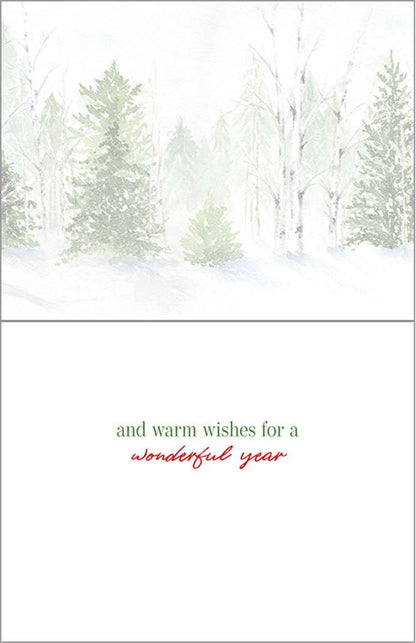 Winter Forest Card