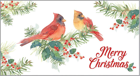 Cardinals Christmas Money Gift Card