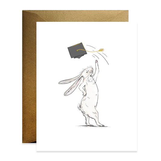 Rabbit Graduate Card