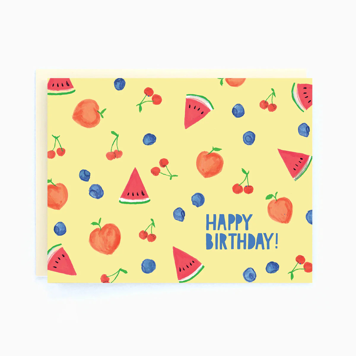 Birthday Summer Fruit Card