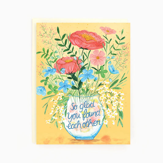 Wedding Vase Card