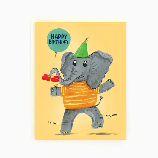 Birthday Elephant Card
