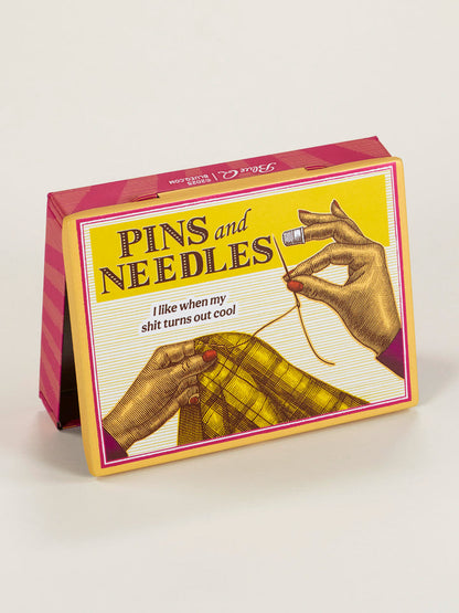 Pins + Needle Pocket Box
