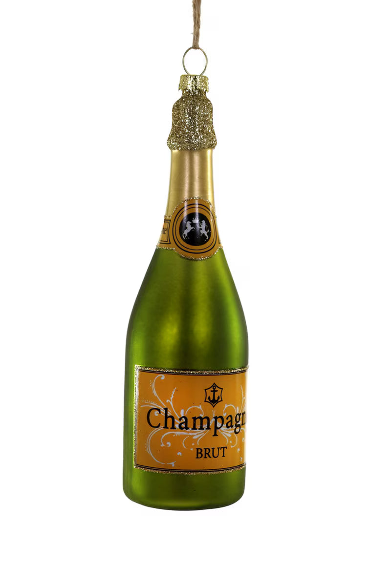 Sparkling Champagne Ornament