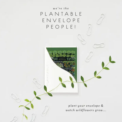 Garden Greenhouse Sprout Mini Greeting Card