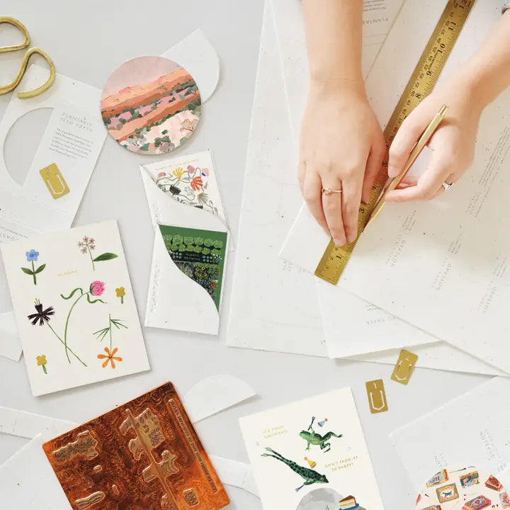 Garden Greenhouse Sprout Mini Greeting Card