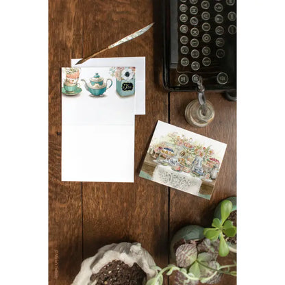 Garden Tea Party Card