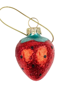 Glass Fruits Ornament