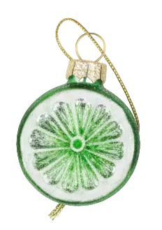 Glass Fruits Ornament