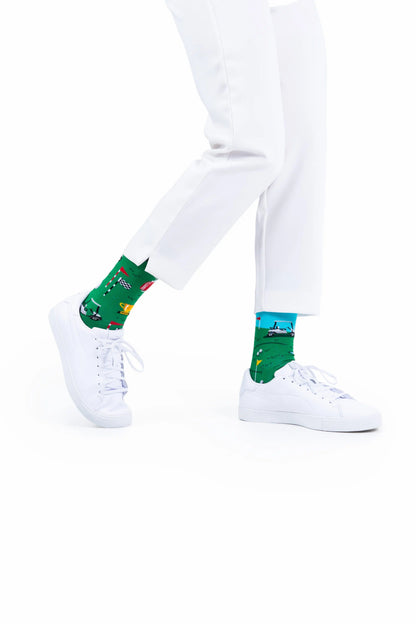 Golf Course Crew Socks