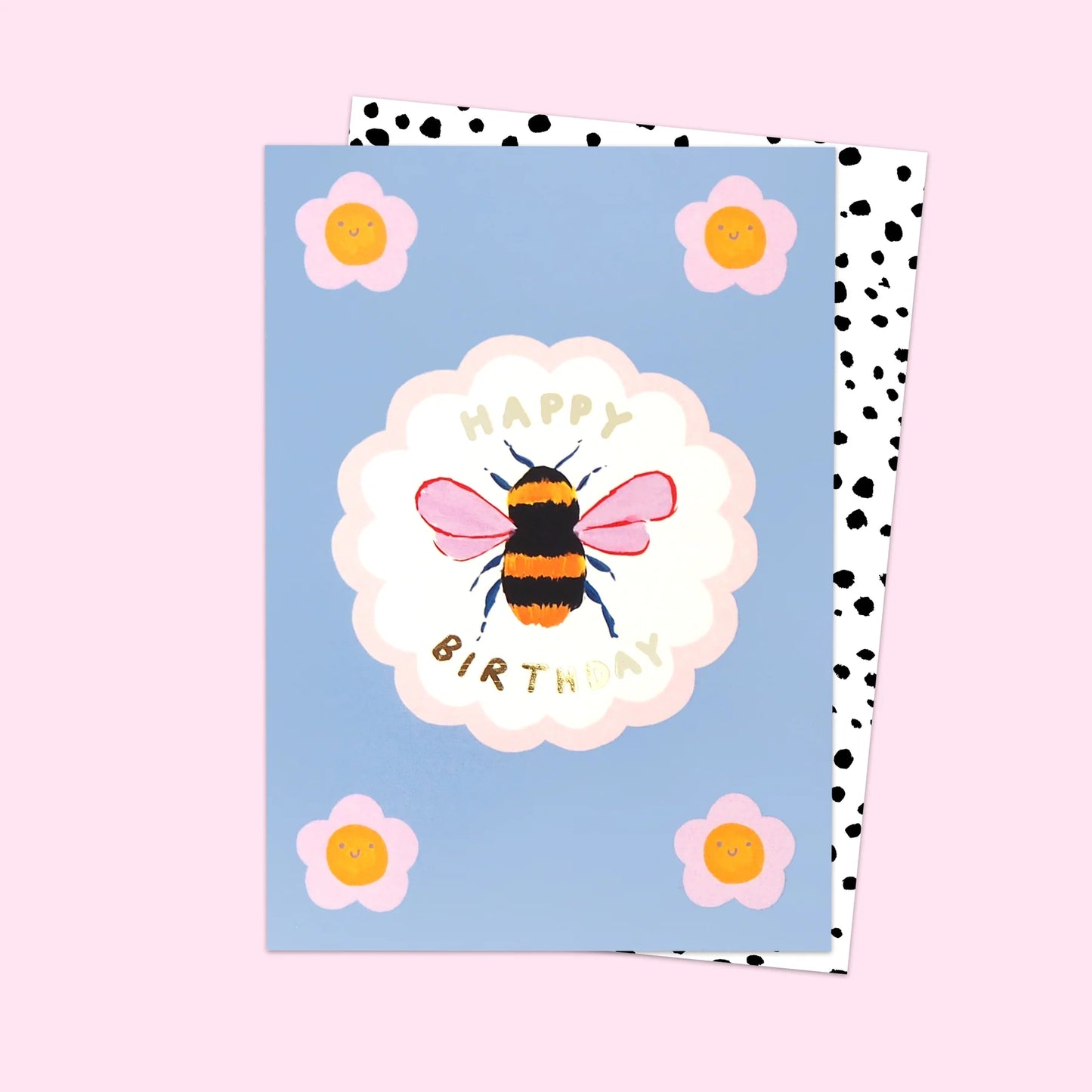 Happy Birthday Bee Card