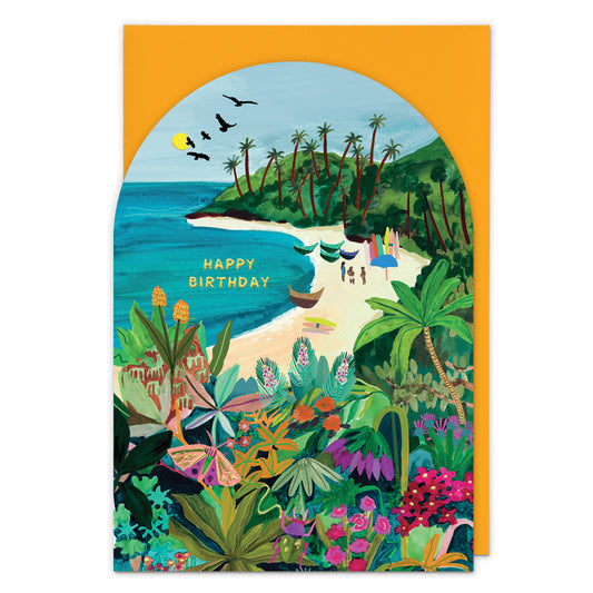 Beach Butterfly Card