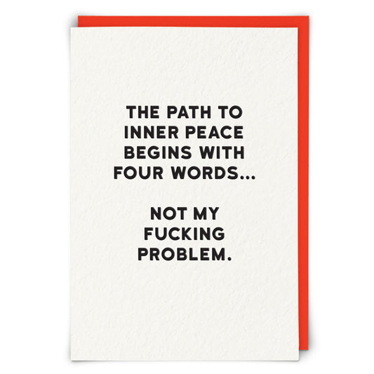 Inner peace Card