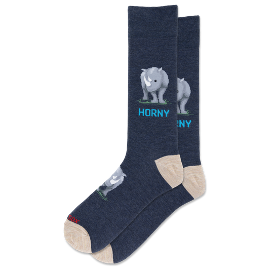 Rhinoceros Men's Crew Socks