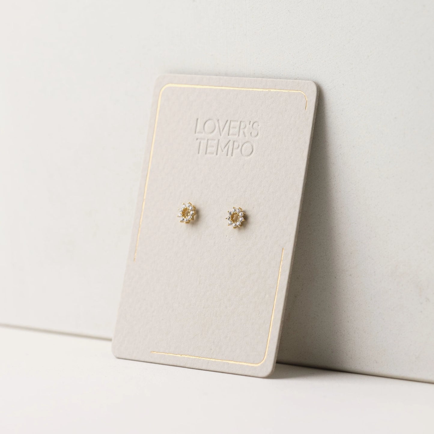 Halo Mini Stud Earrings