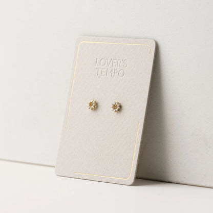 Halo Mini Stud Earrings