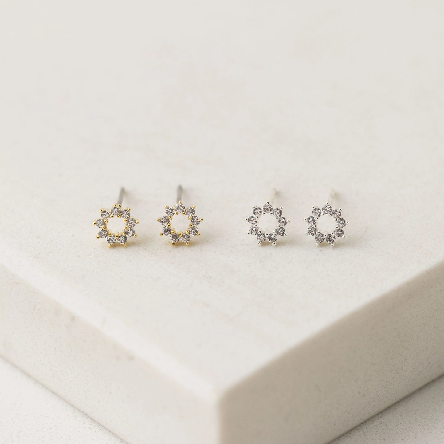 Halo Mini Stud Earrings