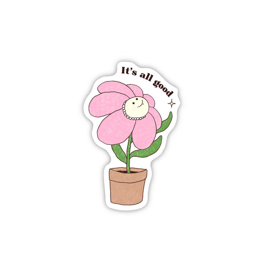S51 Happy Flower Mini Sticker