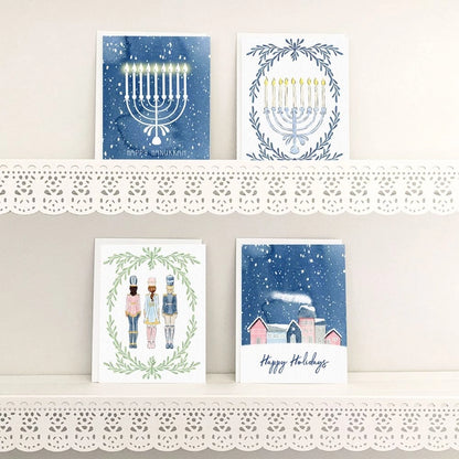 Happy Hanukkah Holiday Card