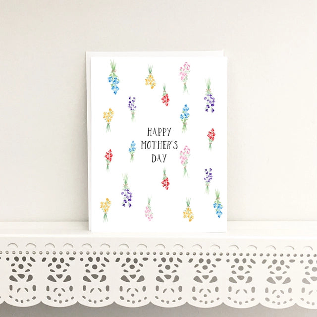 Happy Mother's Day Florals Greeting Card