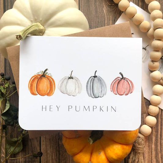 Hey Pumpkin Card