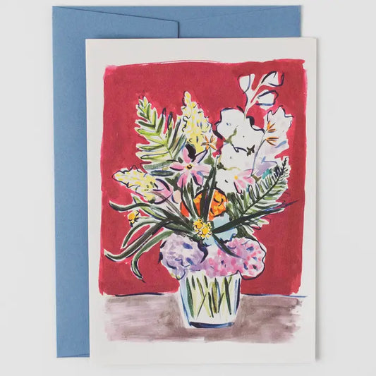 High Summer Vase Card