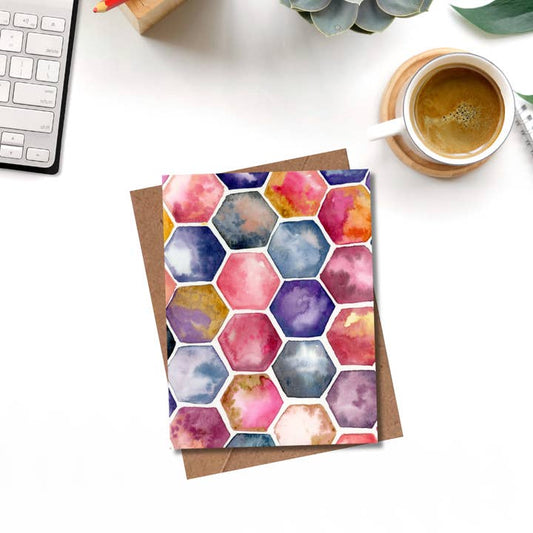 Honeycomb Card