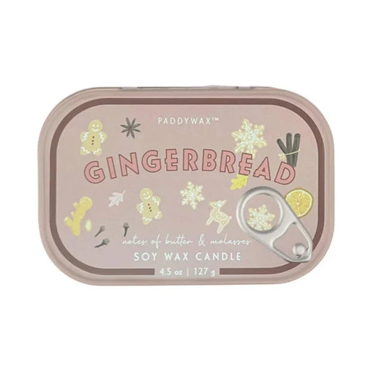Bistro Tin Candle Gingerbread