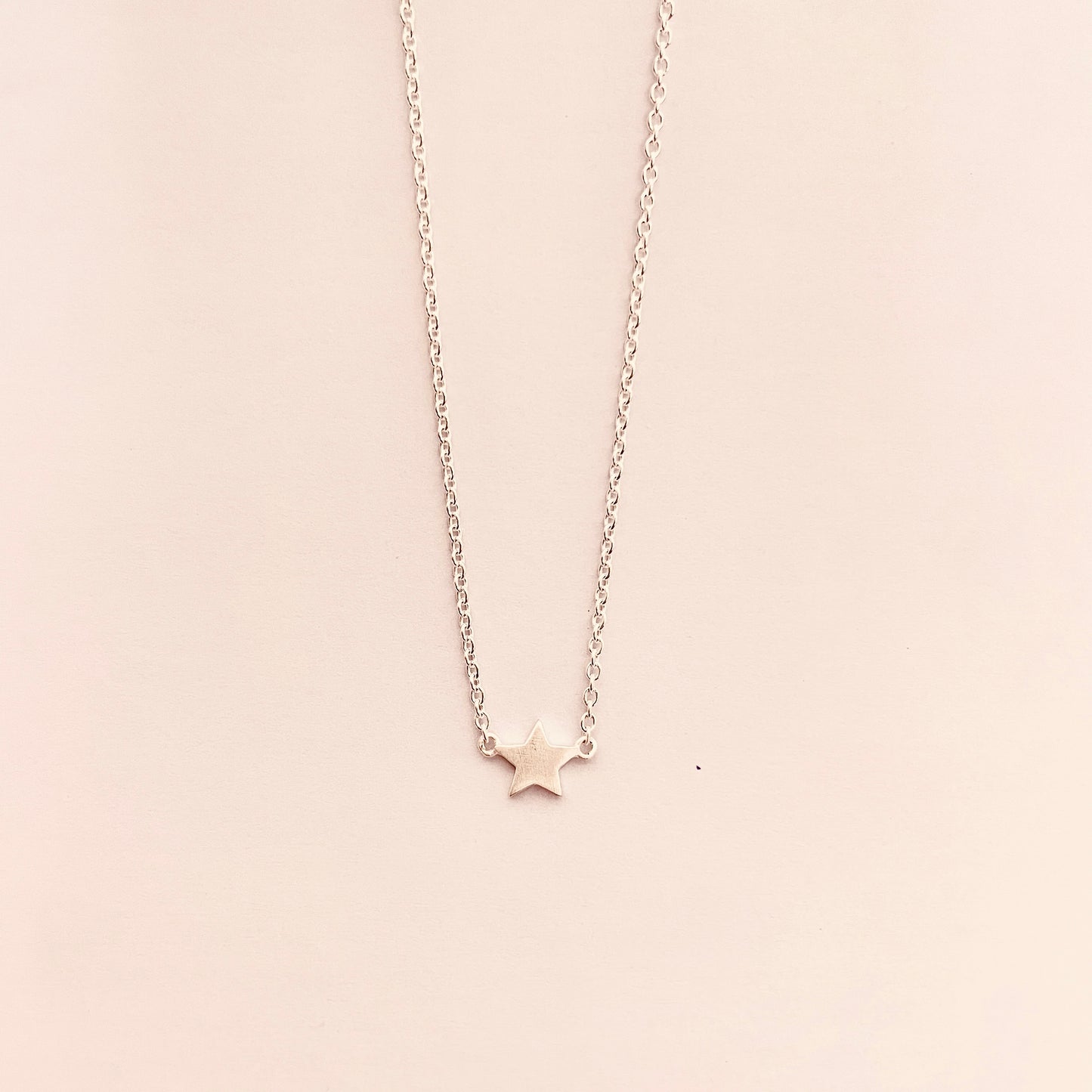 New Puffy Heart Sterling Silver Necklace
