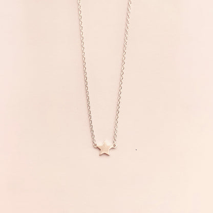 New Puffy Heart Sterling Silver Necklace