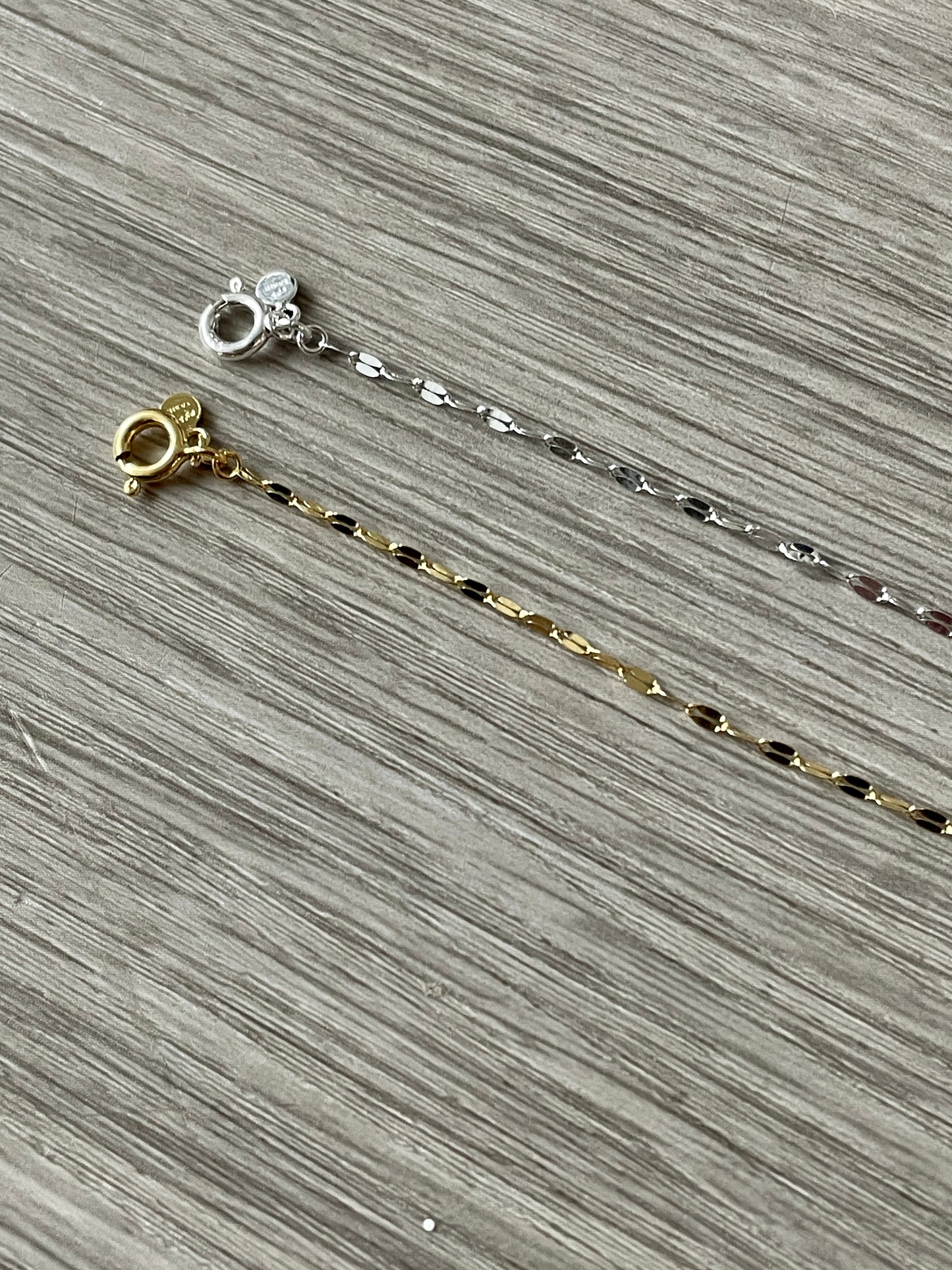 Mirror Chain 14K Gold Vermeil Bracelet