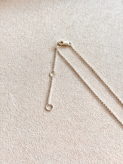 Tiny Star Sterling Silver Necklace