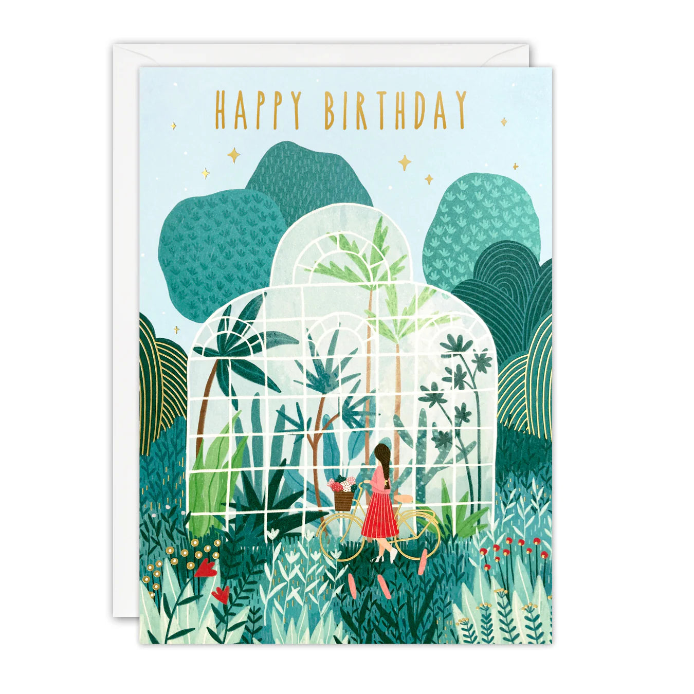 Greenhouse Birthday Card