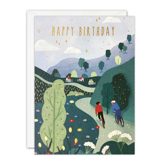 Cycling Birthday Card