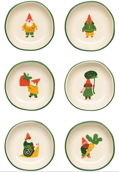 Gnome Grown Pinch Bowls Set of 6